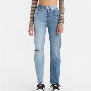 Brand new light/dark wash Levi’s